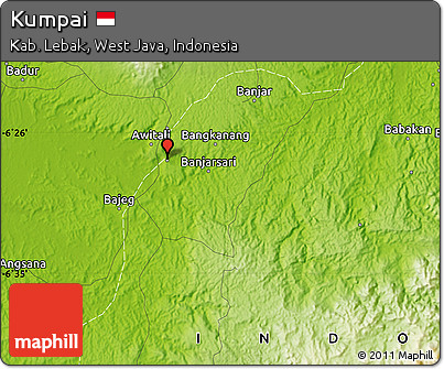 Physical Map of Kumpai