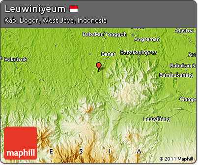 Physical Map of Leuwiniyeum
