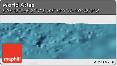 Satellite Panoramic Map of the Area around 6° 38' 39" S, 106° 10' 30" W