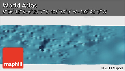 Satellite Panoramic Map of the Area around 6° 38' 39" S, 106° 10' 30" W