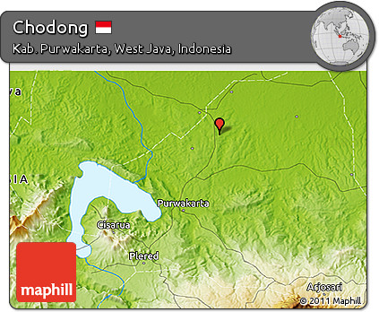Physical 3D Map of Chodong