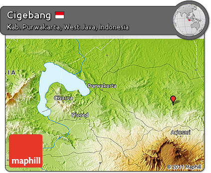 Physical 3D Map of Cigebang
