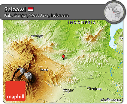 Physical 3D Map of Selaawi