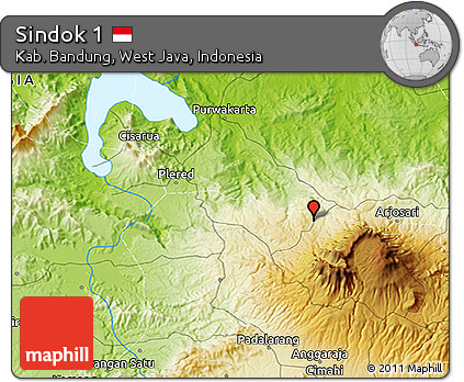 Physical 3D Map of Sindok 1
