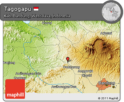 Physical 3D Map of Tagogapu
