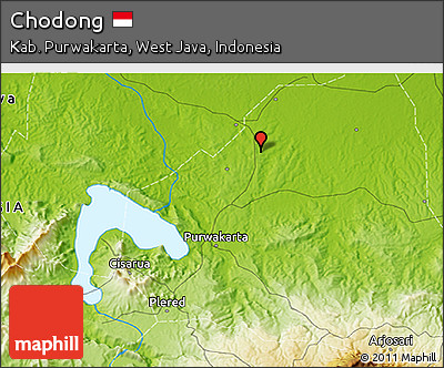 Physical 3D Map of Chodong