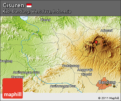 Physical 3D Map of Cisuren