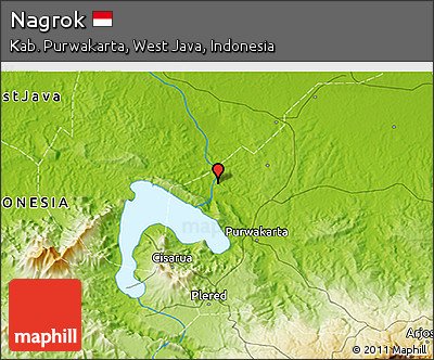Physical 3D Map of Nagrok