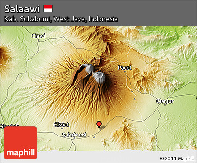 Physical 3D Map of Salaawi