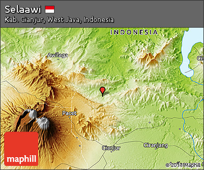 Physical 3D Map of Selaawi