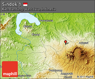 Physical 3D Map of Sindok 1