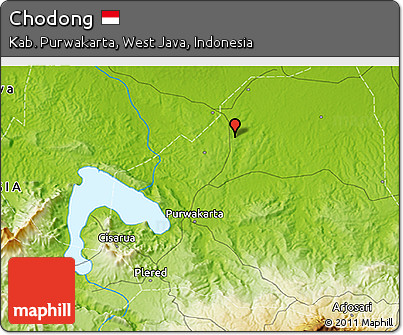 Physical 3D Map of Chodong