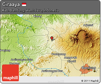 Physical 3D Map of Ciraaya