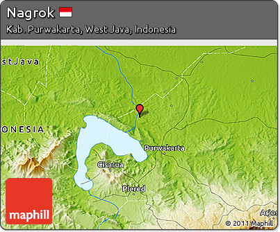 Physical 3D Map of Nagrok