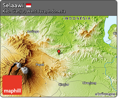Physical 3D Map of Selaawi