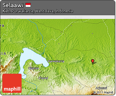 Physical 3D Map of Selaawi