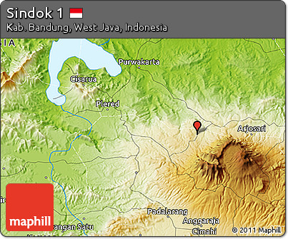Physical 3D Map of Sindok 1