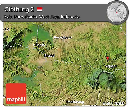 Satellite 3D Map of Cibitung 2