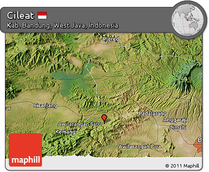 Satellite 3D Map of Cileat
