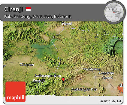 Satellite 3D Map of Ciranji