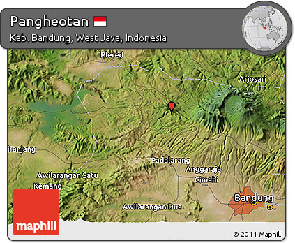 Satellite 3D Map of Pangheotan