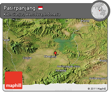 Satellite 3D Map of Pasirpanjang