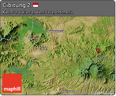 Satellite 3D Map of Cibitung 2