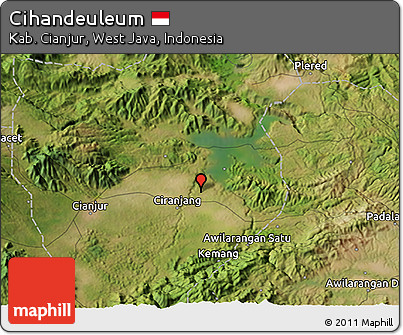 Satellite 3D Map of Cihandeuleum