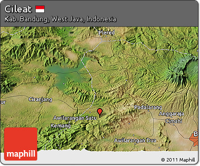 Satellite 3D Map of Cileat