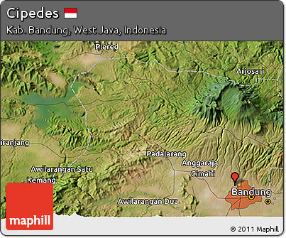 Satellite 3D Map of Cipedes