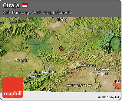 Satellite 3D Map of Ciraja