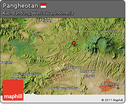 Satellite 3D Map of Pangheotan