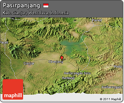 Satellite 3D Map of Pasirpanjang