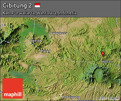 Satellite 3D Map of Cibitung 2
