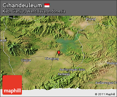 Satellite 3D Map of Cihandeuleum