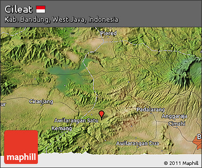 Satellite 3D Map of Cileat