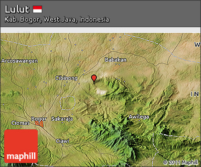 Satellite 3D Map of Lulut
