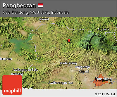 Satellite 3D Map of Pangheotan