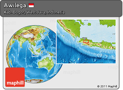 Physical Location Map of Awilega