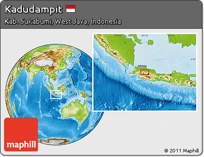 Physical Location Map of Kadudampit