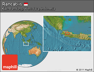 Satellite Location Map of Rancatiis
