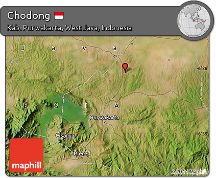 Satellite Map of Chodong
