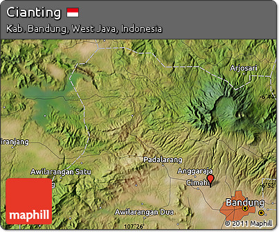 Satellite Map of Cianting