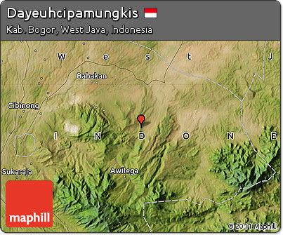 Satellite Map of Dayeuhcipamungkis