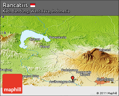 Physical Panoramic Map of Rancatiis