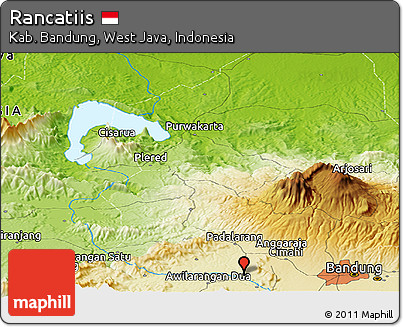 Physical Panoramic Map of Rancatiis
