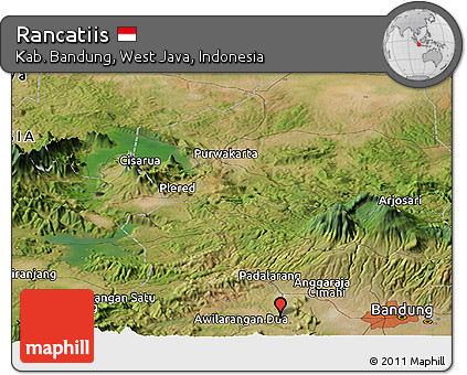 Satellite Panoramic Map of Rancatiis