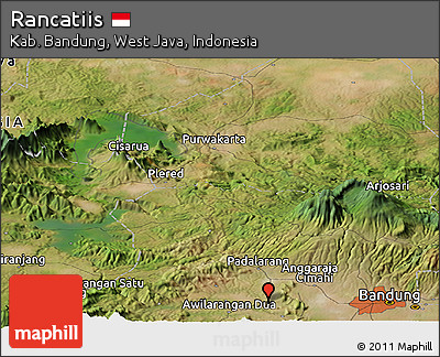 Satellite Panoramic Map of Rancatiis
