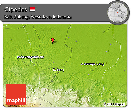 Physical 3D Map of Cipedes