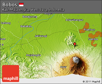 Physical 3D Map of Bobos